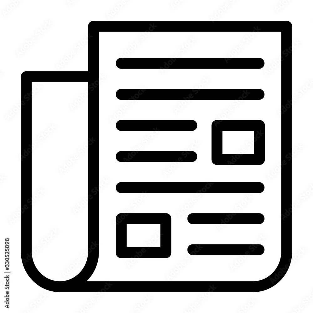 Receipt icon in line style. Bill, payment receipt, invoice symbols. Finance, business documents sign illustration for app, website and page designs. Receipt icon in line style. Bill, payment receipt, invoice symbols. Finance, business documents sign illustration for app, website and page designs.