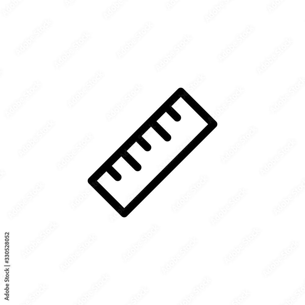 Vector illustration, ruler icon design Vector illustration, ruler icon design