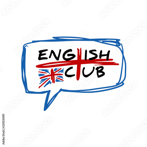 Logo for the club of English language