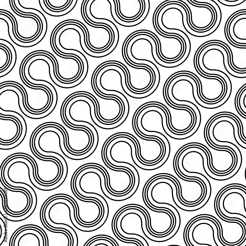 Obraz premium Design seamless waving pattern