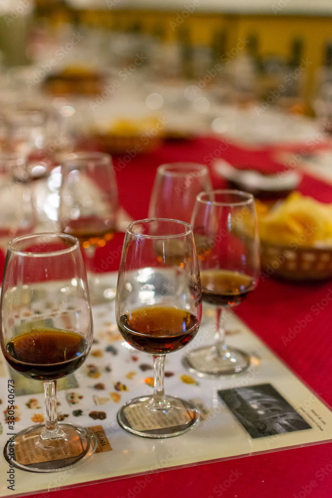 September 6, 2019, El Puerto de Santa Maria, Andalusia, Spain, sherry jerez wine tasting on bodega
