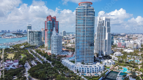 Photography Miami beach florida aerial photos