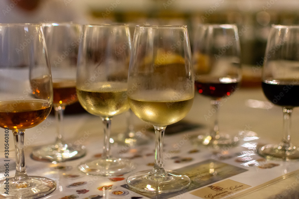 September 6, 2019, El Puerto de Santa Maria, Andalusia, Spain, sherry jerez wine tasting on bodega September 6, 2019, El Puerto de Santa Maria, Andalusia, Spain, sherry jerez wine tasting on bodega