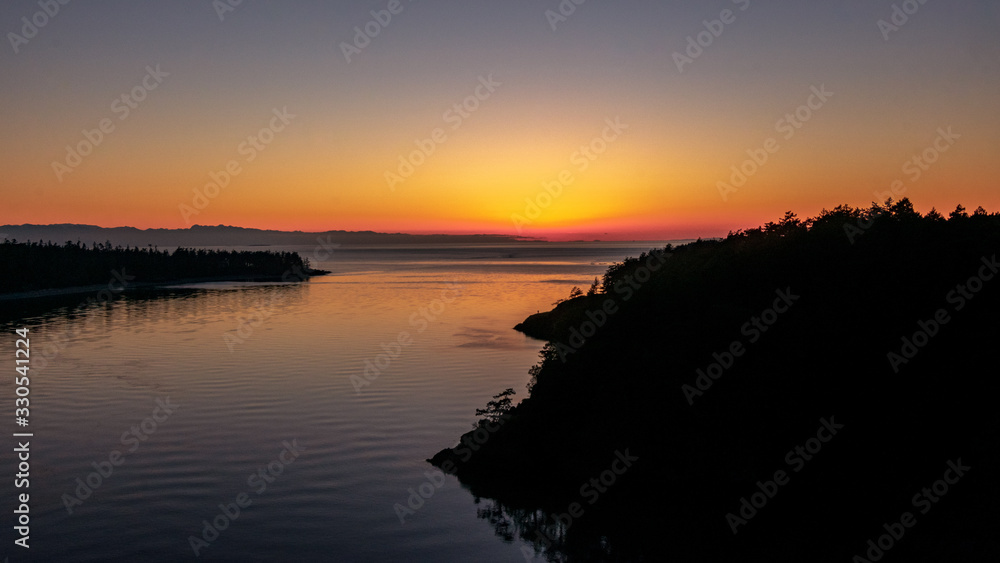 Deception Pass Sunset Deception Pass Sunset