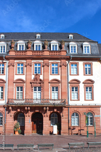 Town Hall (In german Rathaus) Heidelberg Baden-Württemberg Germany