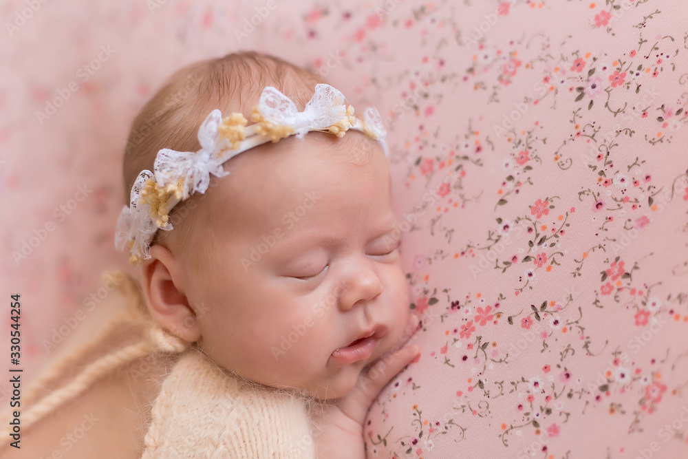newborn twin girls. first photo session of newborns newborn twin girls. first photo session of newborns