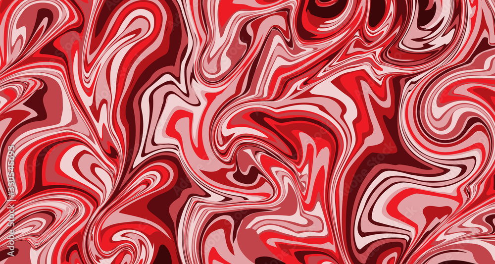Obraz premium Texture of the marble background. abstract background design. vector illustration.White and different shades of red