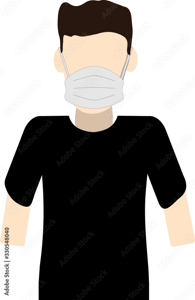 Man in mask Man in mask