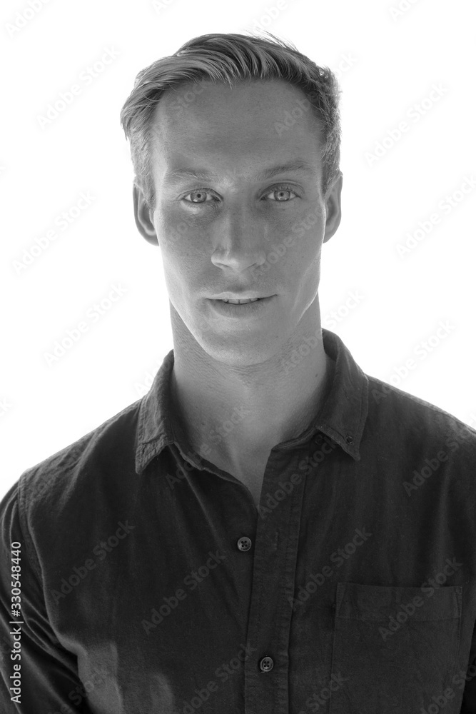 Portrait of a young man Portrait of a young man