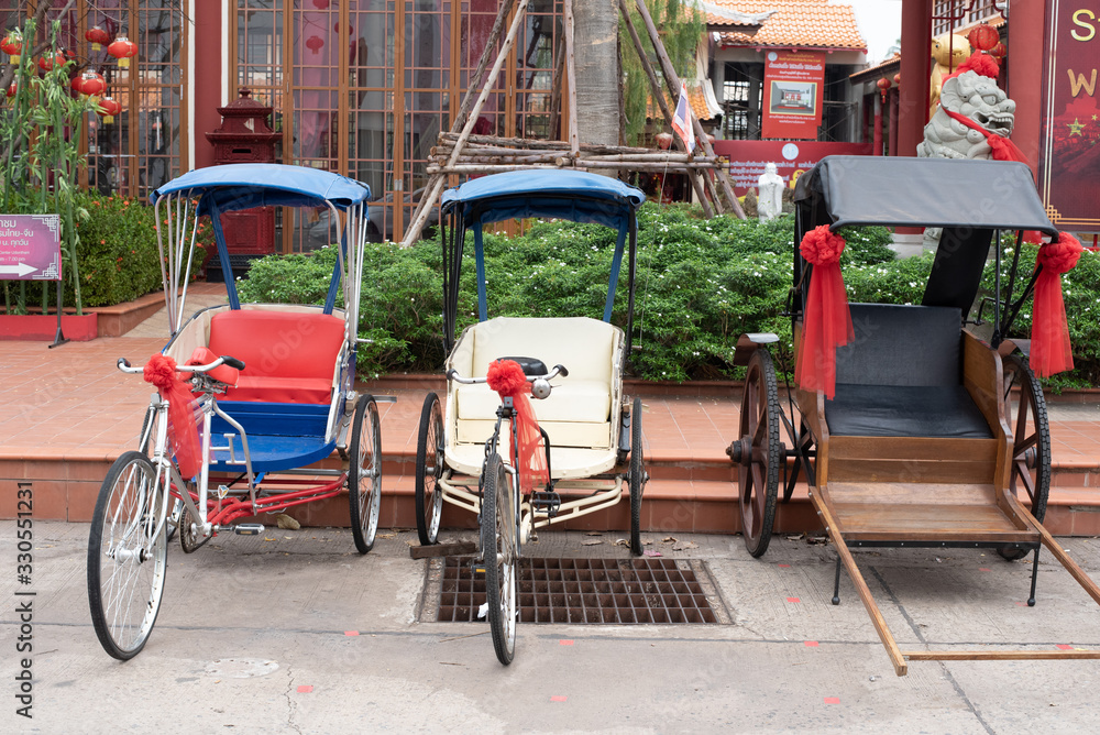 Obraz premium bicycle on the street