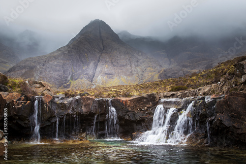 fairy pools on Skye in Scotland
