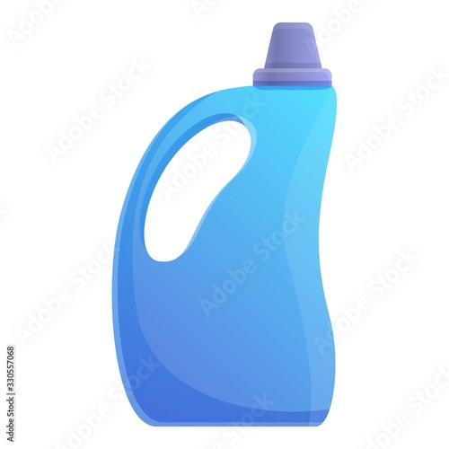 Washing cleaner bottle icon. Cartoon of washing cleaner bottle vector icon for web design isolated on white background
