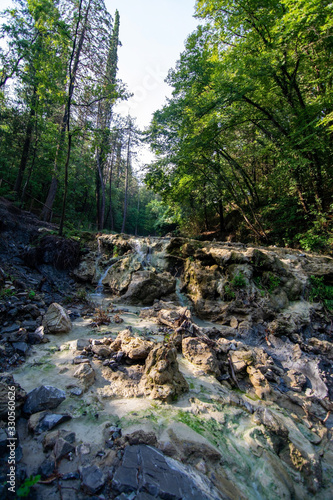 Bagni San Filippo, Toskana, Italien