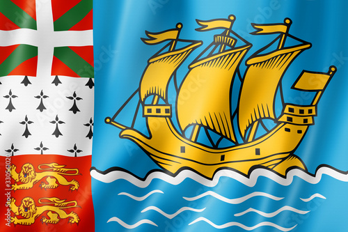 Saint Pierre and Miquelon flag, Overseas Territories of France
