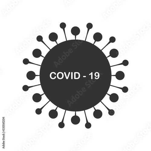 Illustrations concept coronavirus COVID-19. virus wuhan from china. Vector illustrate.