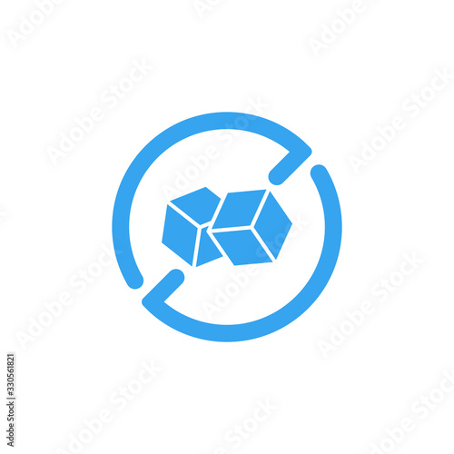 Isolated no sugar icon sign vector design. Diabetic product label.