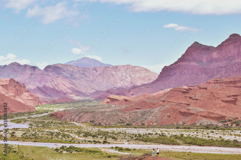 Fototapeta premium Landscape Norte argentino grand canyon lookalike