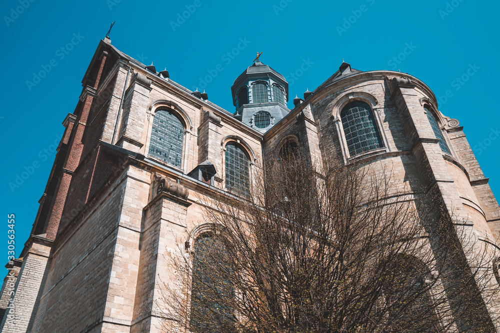 Fototapeta premium Grimbergen Abbey church in Flanders Belgium