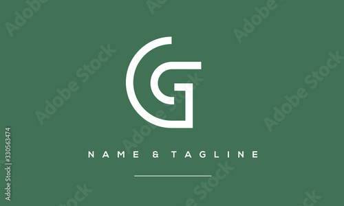 Alphabet letter icon logo G