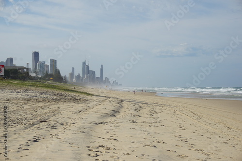 View on Goldcoast from Mermaid Beach