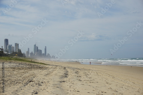 View on Goldcoast from Mermaid Beach