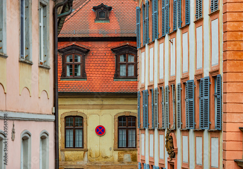 Old city in Germany. Travel in Europe. photo