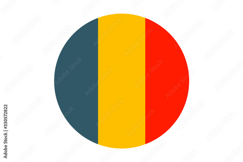 Fototapeta premium flag vector white isolated background