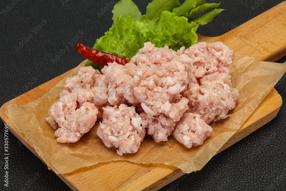 Homemade pork minced meat for cooking Homemade pork minced meat for cooking