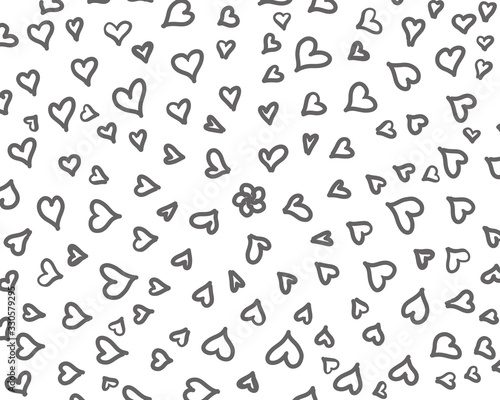 hearts background, pattern, love, hearts, warmth