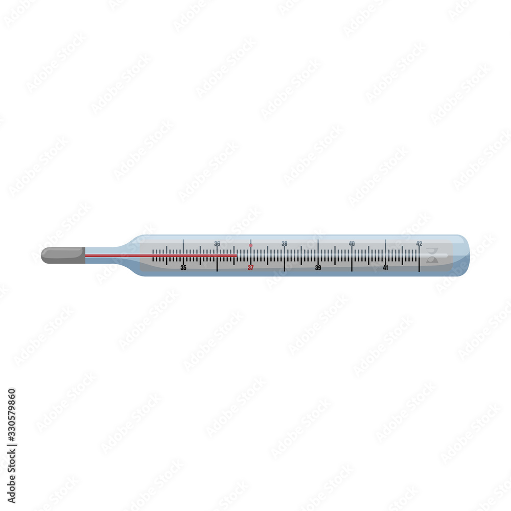 Medical thermometer vector icon.Cartoon vector icon isolated on white background medical thermometer . Medical thermometer vector icon.Cartoon vector icon isolated on white background medical thermometer .