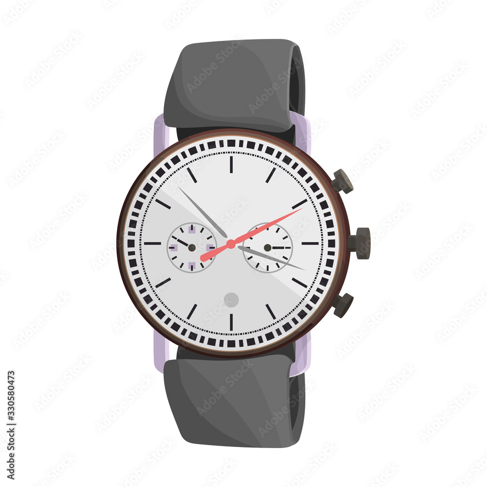 Watch wrist vector icon.Cartoon vector icon isolated on white background watch wrist. Watch wrist vector icon.Cartoon vector icon isolated on white background watch wrist.