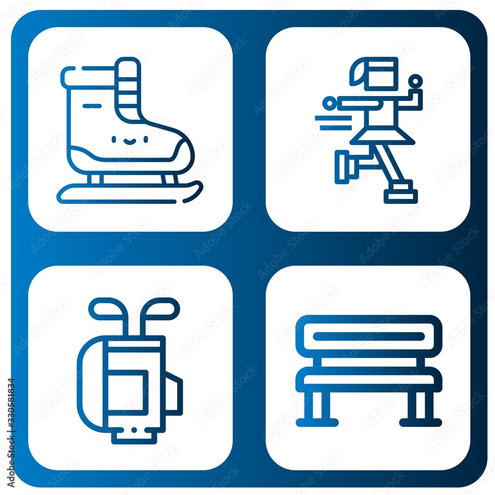 outdoors icon set outdoors icon set