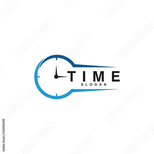 Time and clock sign icon. Creative Clock symbol. business concept  logo design,