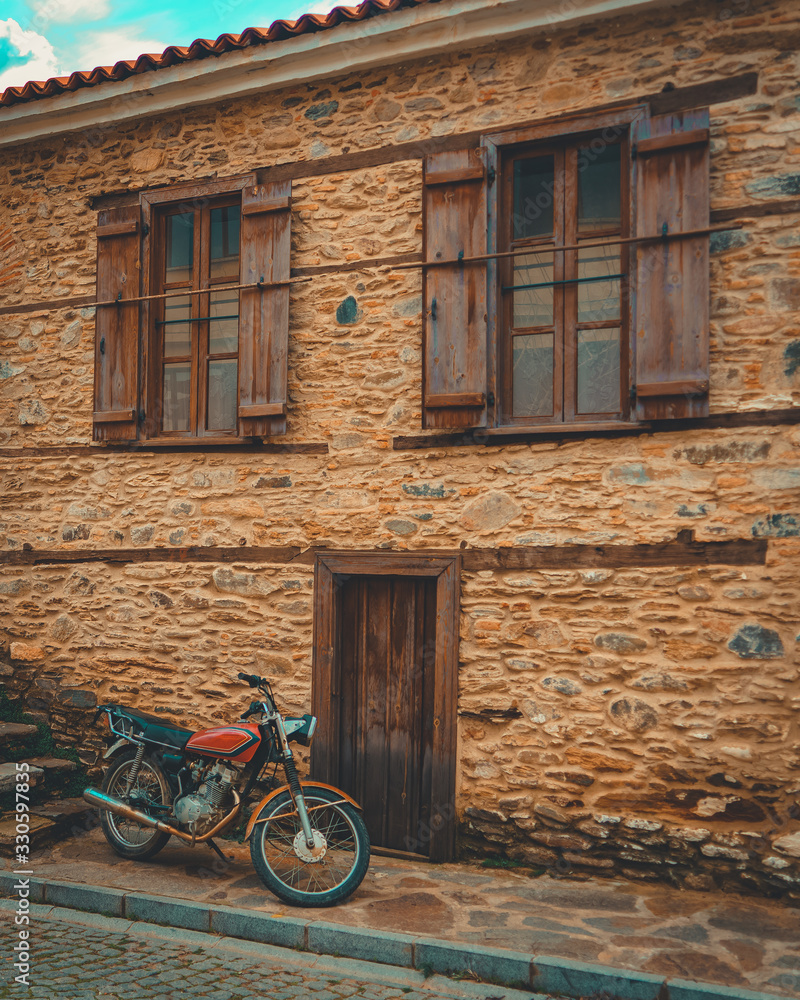 bicycle on the street