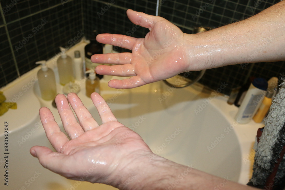 Clean hands protect against coronavirus 8