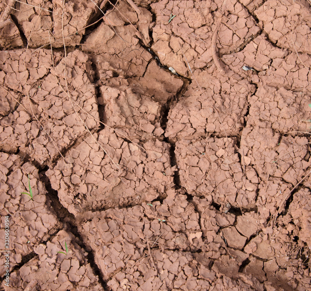 Fototapeta premium Close up of soil texture