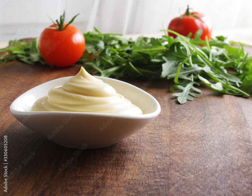 sauce of sour cream mayonnaise sauce of sour cream mayonnaise