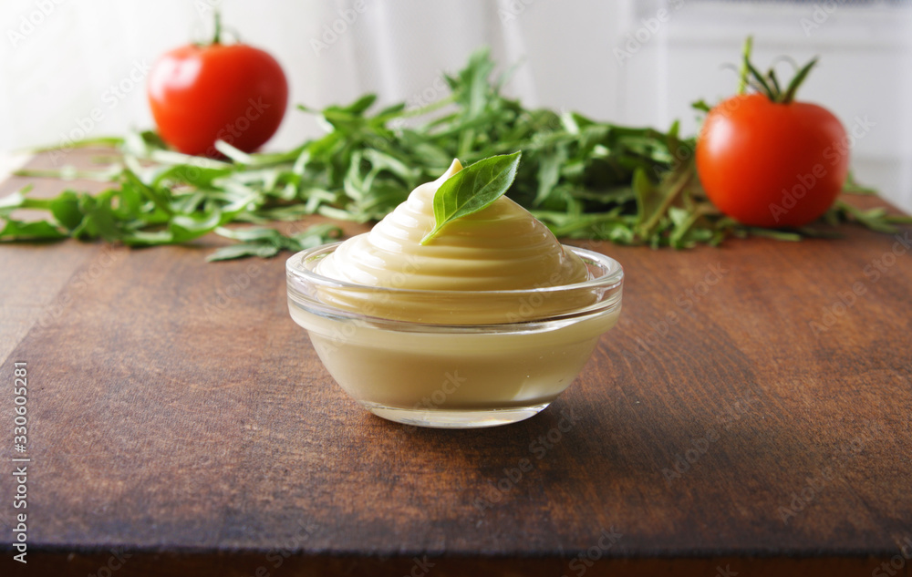 sauce of sour cream mayonnaise sauce of sour cream mayonnaise