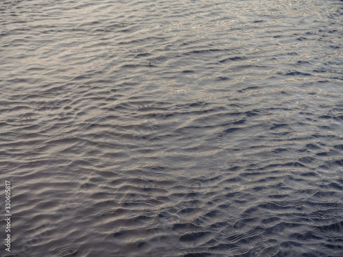 Blue river water surface, Nature texture.