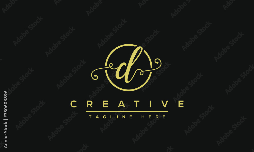 Creative modern letter D logo design, Minimalist D DD initial based vector icon. Creative modern letter D logo design, Minimalist D DD initial based vector icon.
