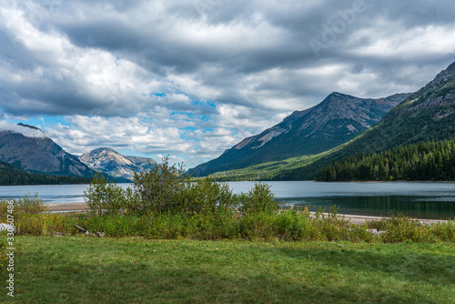 Waterton Lake in the Mountains