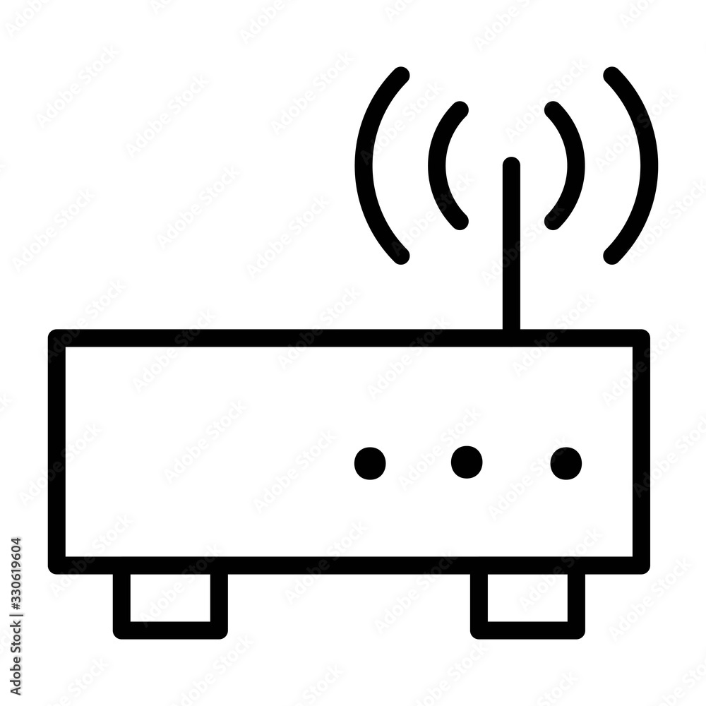 Wireless router icon. Modem, switch sign. Network, internet technology. Wireless router icon. Modem, switch sign. Network, internet technology.