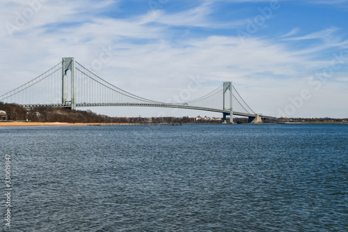 Verrazzano-Narrows Bridge connecting Brooklyn to Staten Island