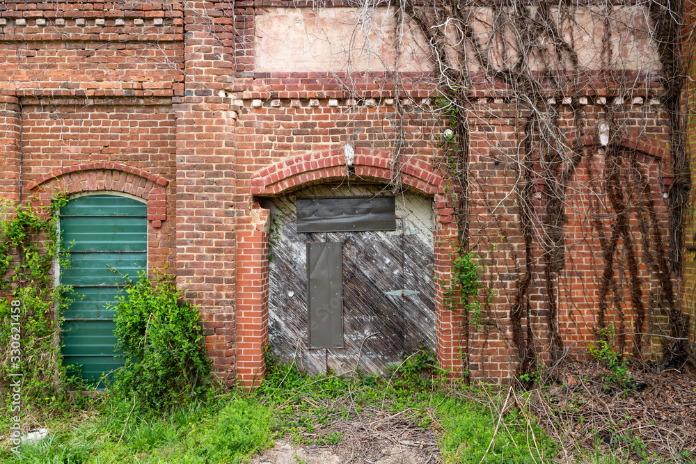 Abandoned Cotton Mill near Greensboro, North Carolina Abandoned Cotton Mill near Greensboro, North Carolina