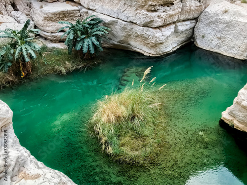 Wadi e Canyon tra i monti Hajiar in OMAN