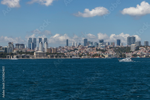 Panorama from Bosporus to city of Istanbul, Turkey © Stoyan Haytov