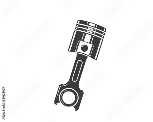 piston vector icon illustration design