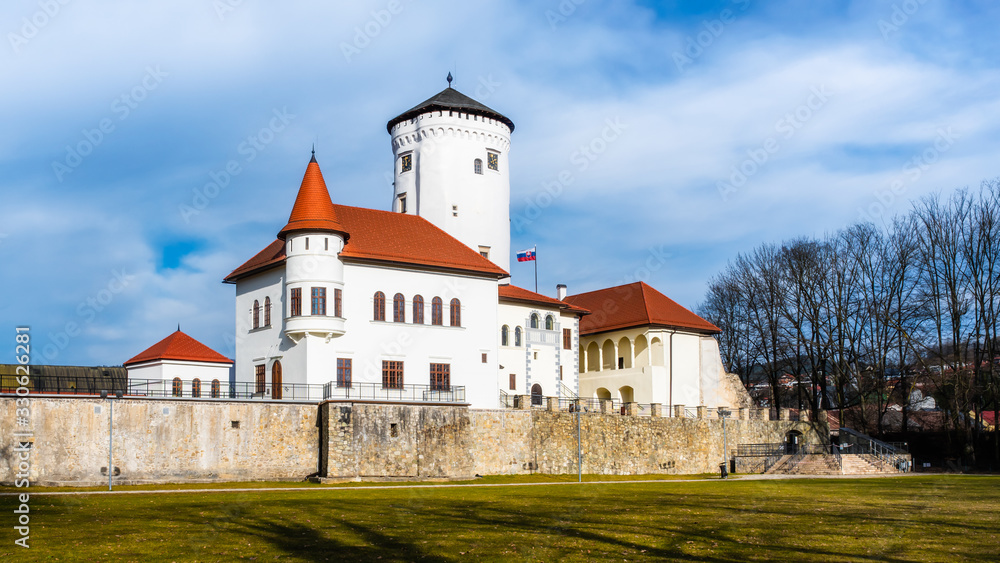 Medieval castle Budatin near Zilina, Slovakia, Europe.
