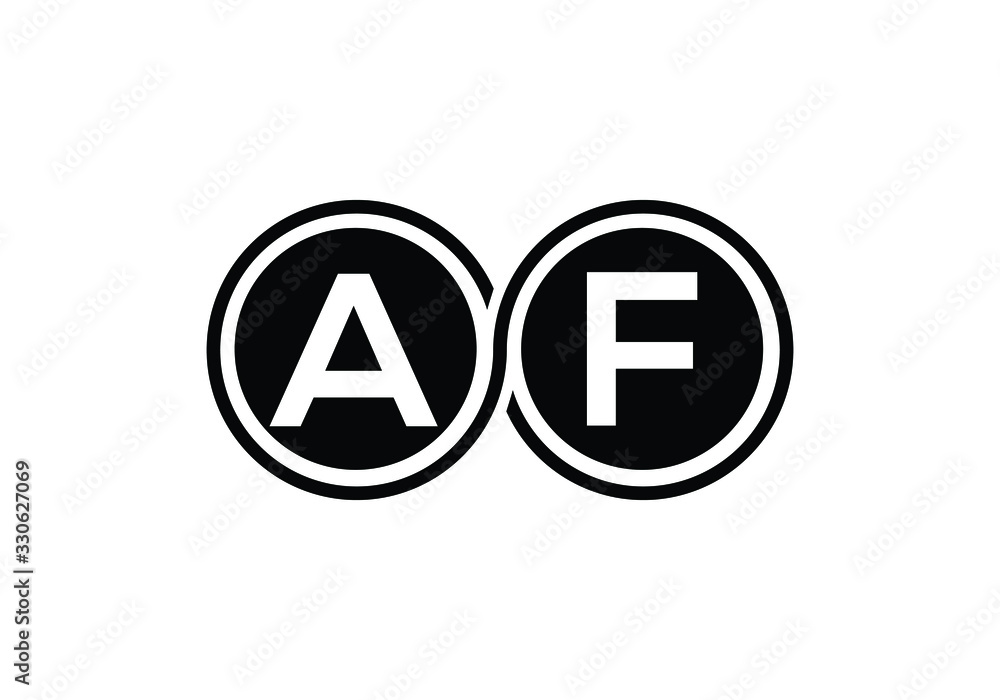 A F Initial Letter Logo design vector template, Graphic Alphabet Symbol for Corporate Business Identity A F Initial Letter Logo design vector template, Graphic Alphabet Symbol for Corporate Business Identity