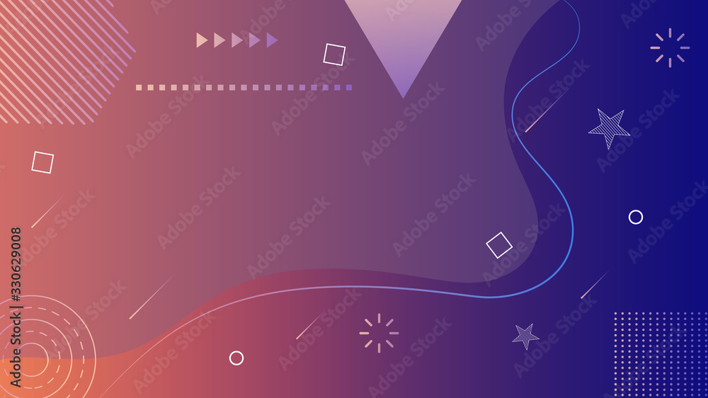Fluid abstract shapes line pink violet gradient vector background Fluid abstract shapes line pink violet gradient vector background